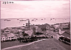 Port Elizabeth, 1925. Harbour view from the Donkin reserve.