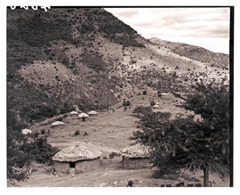 Transkei, 1940. Traditional huts.