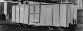 NGR narrow gauge closed goods wagon, later SAR type NG 8-N-1, later NG FB-1.