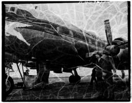 Johannesburg, April 1958. Jan Smuts Airport. SAA Douglas DC-7B ZS-DKG 'Chapman'. Arrival of last ...