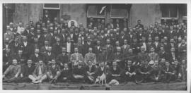 Pretoria, 1903. Resident Engineer and staff at NZASM building.