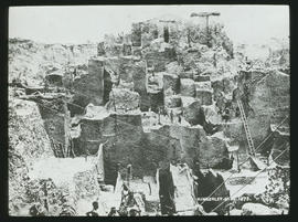 Kimberley, 1873. Diamond mine.