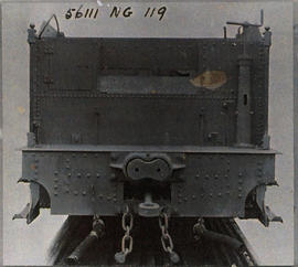 SAR Class NG15 No 119, front of tender.