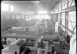 "Vereeniging, 1933. Power station, engine room."