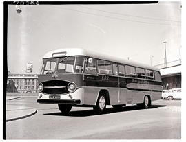 Johannesburg, 1961. SAR GUY motor coach  No MT6904 at station. (Guy Motors founded by Sydney Slat...