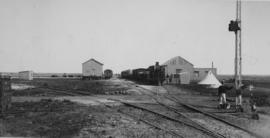 Warrenton, 1895. Train at station. (EH Short)