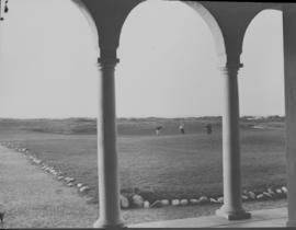 Port Elizabeth, 1932. View of Humewood golf course from clubhouse.
