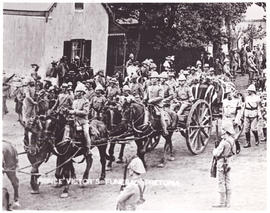 Pretoria, circa 1900. Anglo-Boer War. Prince Victor's funeral.