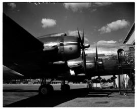 Johannesburg, August 1946. Rand Airport. SAA Douglas DC-4 Skymaster.