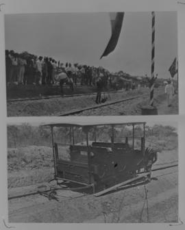 Page 13 (bottom). 1912. Motor trolley accident. Page 16 (top). 1912. Opening of the Selati - Tzan...