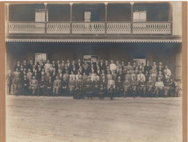 Kimberley, March 1927. Divisional Superintendent and staff.