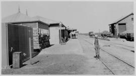 Orange River, 1895. Station looking south. (EH Short)