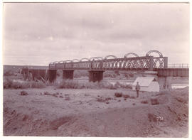 Bethulie, circa 1900. Main bridge.