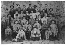 Kimberley, 1899. Locomotive staff.