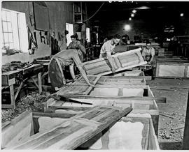 Bethlehem, 1946. Furniture factory interior.