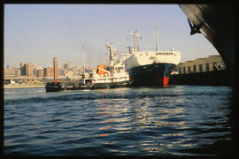 Port Elizabeth, September 1984. Port Elizabeth Harbour. [Z Crafford]
