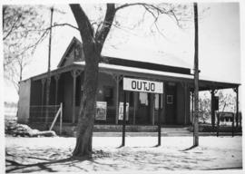 Outjo station building.