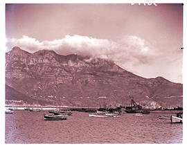 Cape Town, 1952. Hout Bay fishing boats.