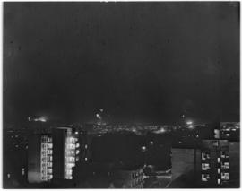 Johannesburg, 1 April 1947. City lights.