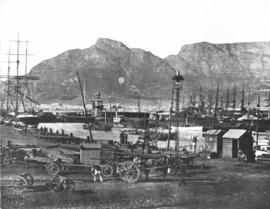 Cape Town. Table Bay Harbour.