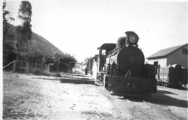 South-West Africa. Narrow gauge line. SAR Class NG15 with train.