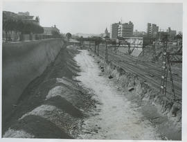 Johannesburg, July 1950. Wanderers construction / Prospect yard new works.