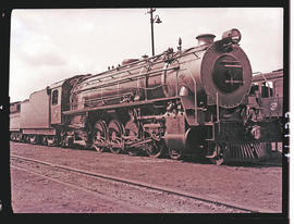 Johannesburg, 1932. SAR Class 15CA No 2842 at Germiston.