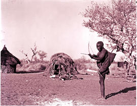"South-West Africa, 1971. Bushman hunter."