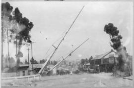Johannesburg. Commissioner Street crossing in Jeppe. (Collection on signalling equipment)