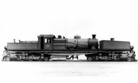 SAR Class FD Modified Fairlie No 2323 built by the North British Loco Co in 1926.