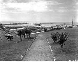 Port Elizabeth, 1950. View of harbour from Fort Frederick.