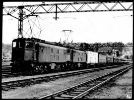 Train drawn by two SAR Class 1E's.