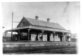 Bethesda Road, 1909. Station building.
