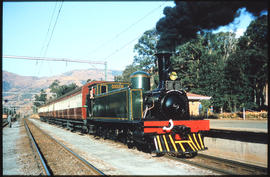 Waterval-Boven, 1970. NZASM 46 tonner No 61 'Roos'. Sold out of service by the SAR in 1919 to Sim...