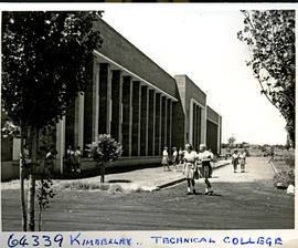 "Kimberey, 1956. Technical college."