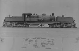 
SAR Class FD No 2323 (2320-2323) built by North British Loco Works No's 23294-23297 in 1926. The...