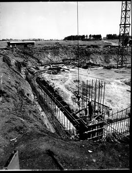 Johannesburg, circa 1979. Jan Smuts Airport. Construction.