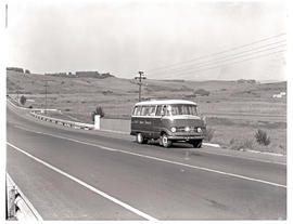 Durban district, 1966. SAR Mercedes Benz tour bus No MT6924 .
