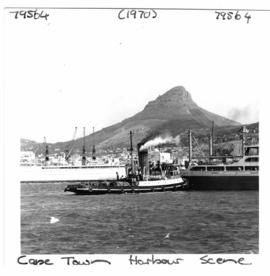 Cape Town, 1970. Cape Town. Harbour Scene
