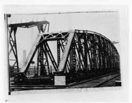 Gamtoos River bridge, 1910. 230 foot span pre-assembled at Braithwaite and Kirk, West Bromwich.
