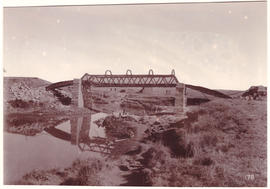 Circa 1900. Anglo-Boer War.Incandu bridge.