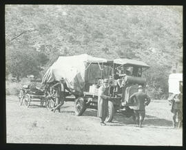 FWD truck with trailer.
