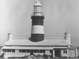 Cape Agulhas, August 1965. Lighthouse.
