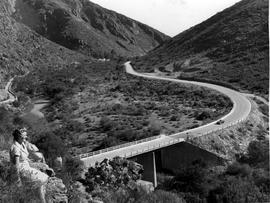 Montagu district, 1960. Road pass in Cogman's Kloof.