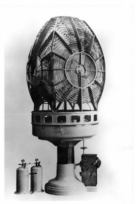 Cape Agulhas. Light apparatus for lighthouse.