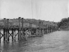 NGR Alfred County showing pier / piles (?)