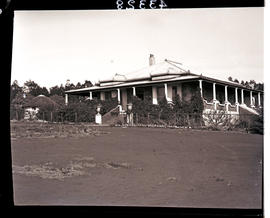 Zululand, 1935. Home of Paramount Chief Mahasheni.