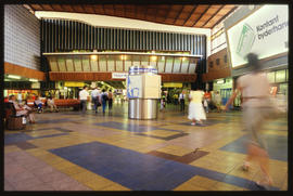 Johannesburg. Railway station interior.