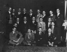 Circa 1920. Communications staff. (Donated by Mr Kivell)