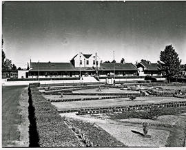Bethlehem, 1946. Station garden.